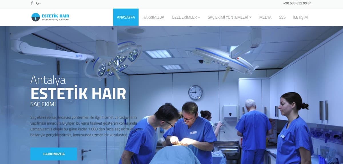 Estetik Hair / Antalya Saç Ekimi