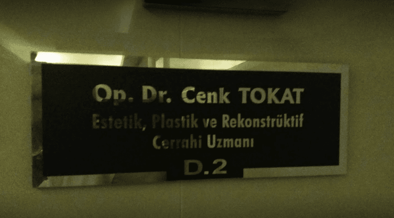 Op.Dr Cenk Tokat Estetik Cerrahi Uzmanı Alsancak İzmir